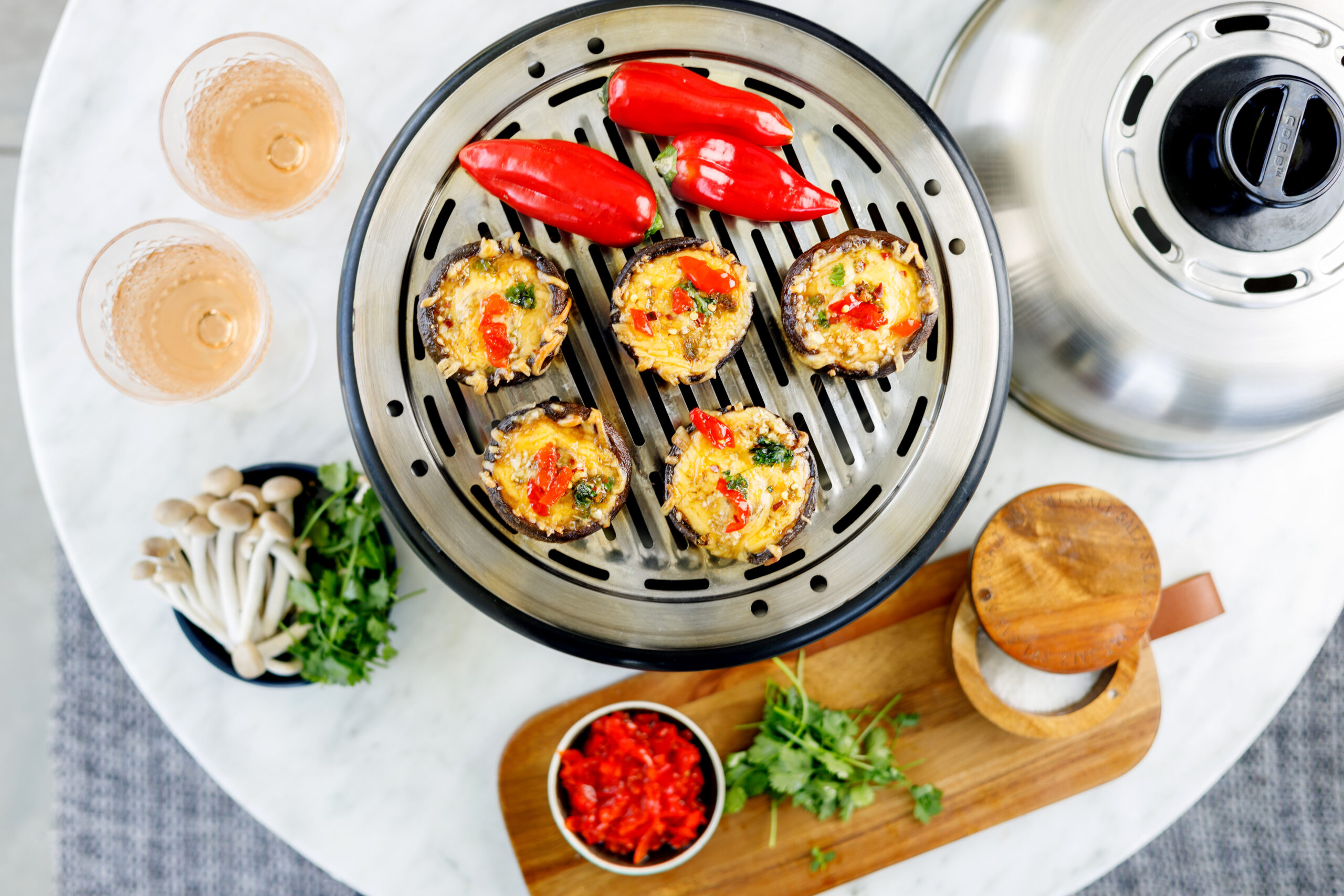 COBB BBQ kit met brikettenmandje