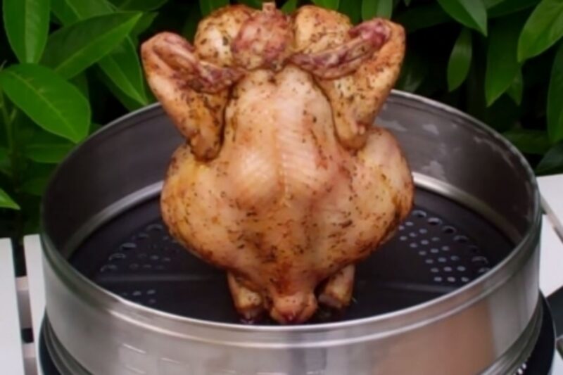 BBQ Recept Chicken on a Can COBB