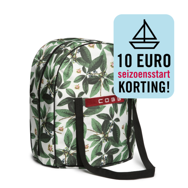 Seizoensstart korting blad tas