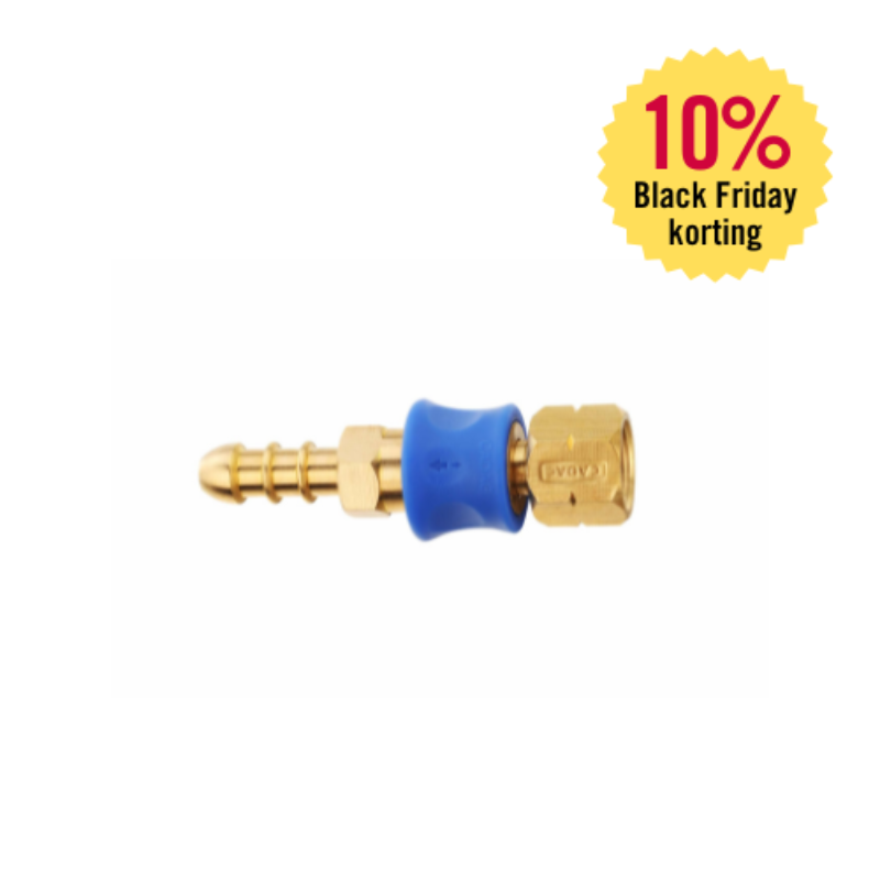 Snelkoppeling drukregelaar