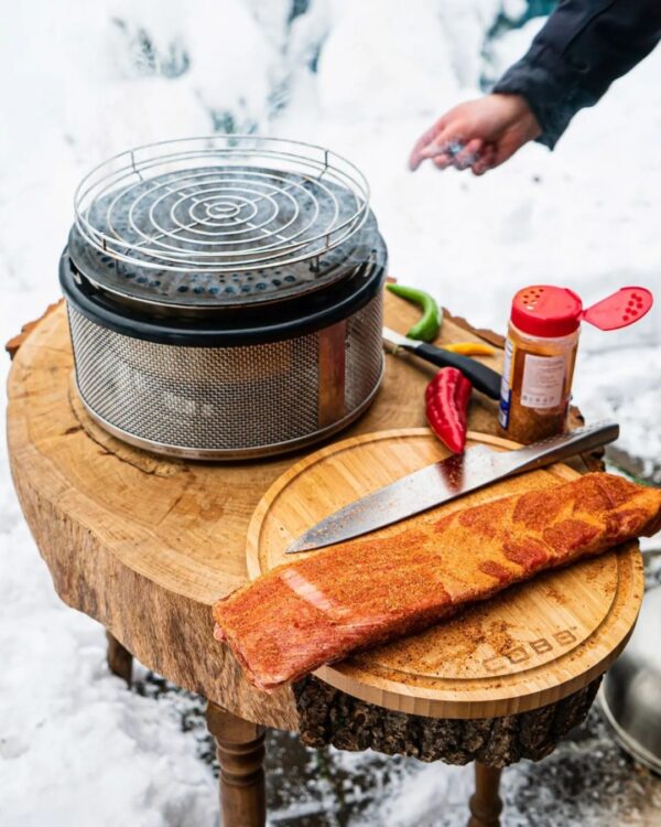 Winterkoken met de BBQ