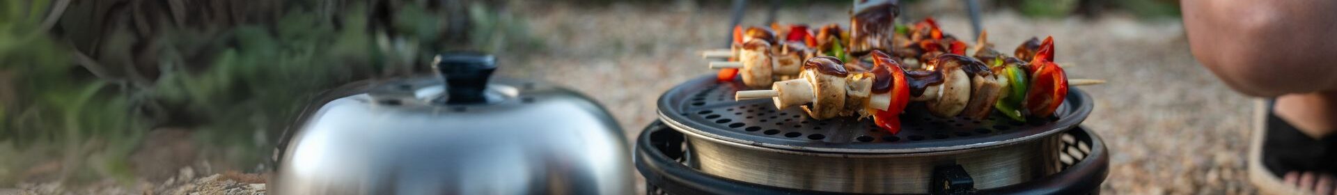 COBB barbecue met spiesjes