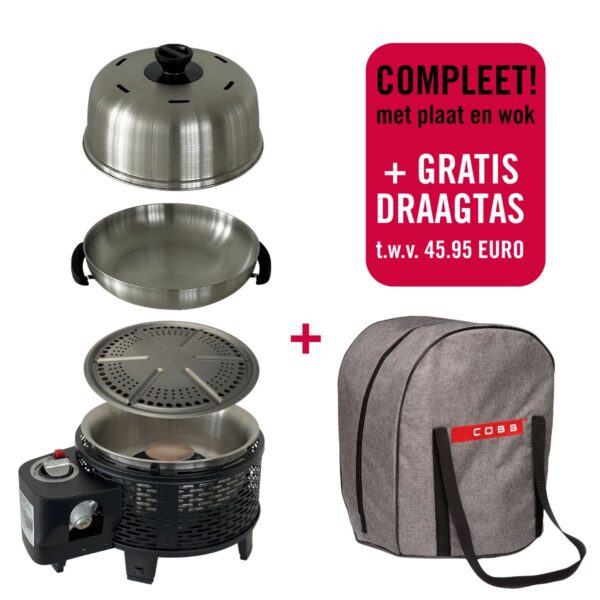 Skottelbraai pakket COBB met gratis draagtas