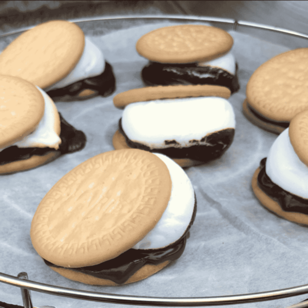 s'mores nagerecht op COBB