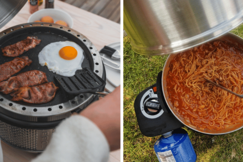 COBB veelzijdigheid bakplaat en wok