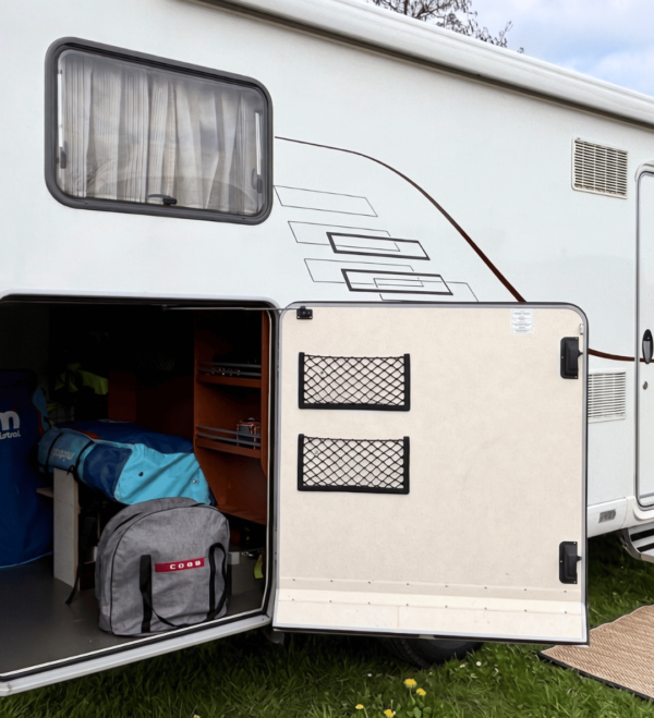 COBB in garage van camper in tas